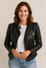 Rosalie | Elegante Lederjacke