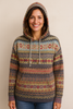 Georgina | Zeitloses Muster Hoodie