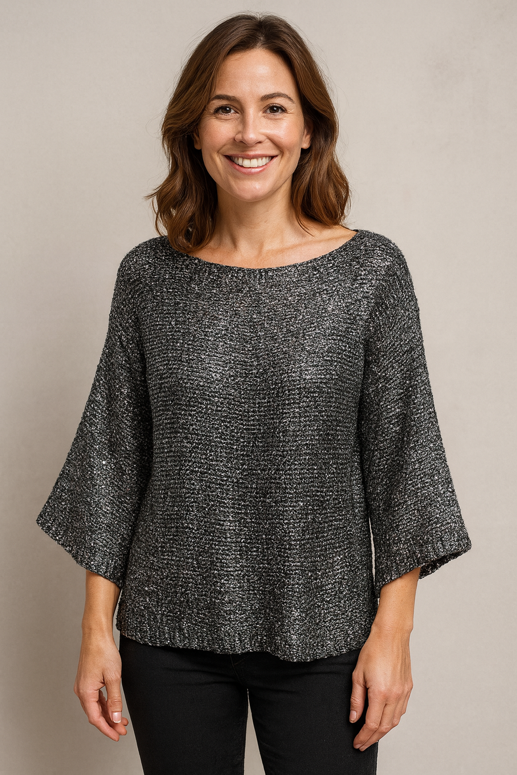 Aria | Pailletten Pullover Luxus