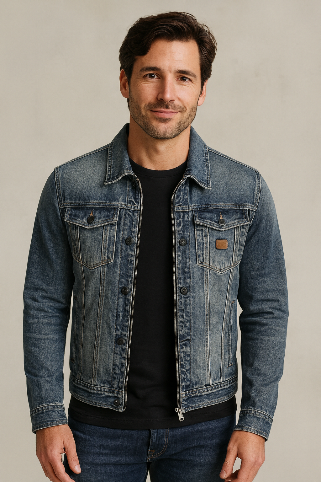 Elio | Redwood-Denimjacke