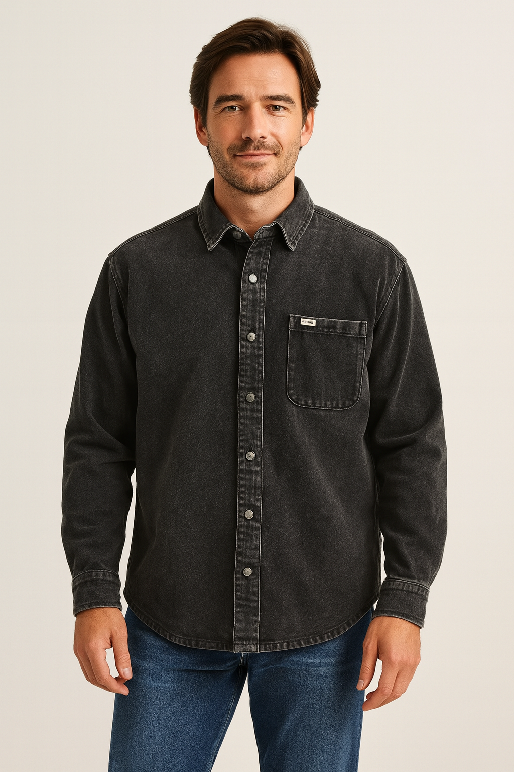 Mael | Denim-Shirt