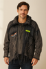 Joel | Dekonstruierte Denimjacke im Patchwork-Design mit Used-Optik