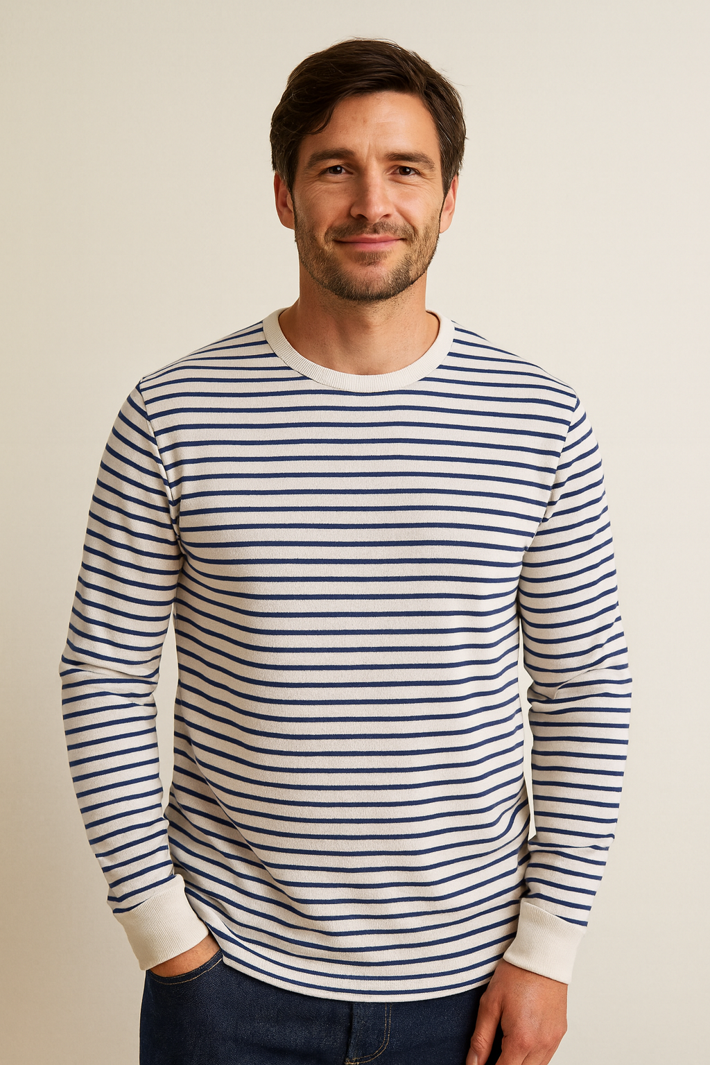 Henri | Nautischer Strickpullover