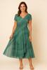 Dale | Midi-Kleid mit V-Ausschnitt