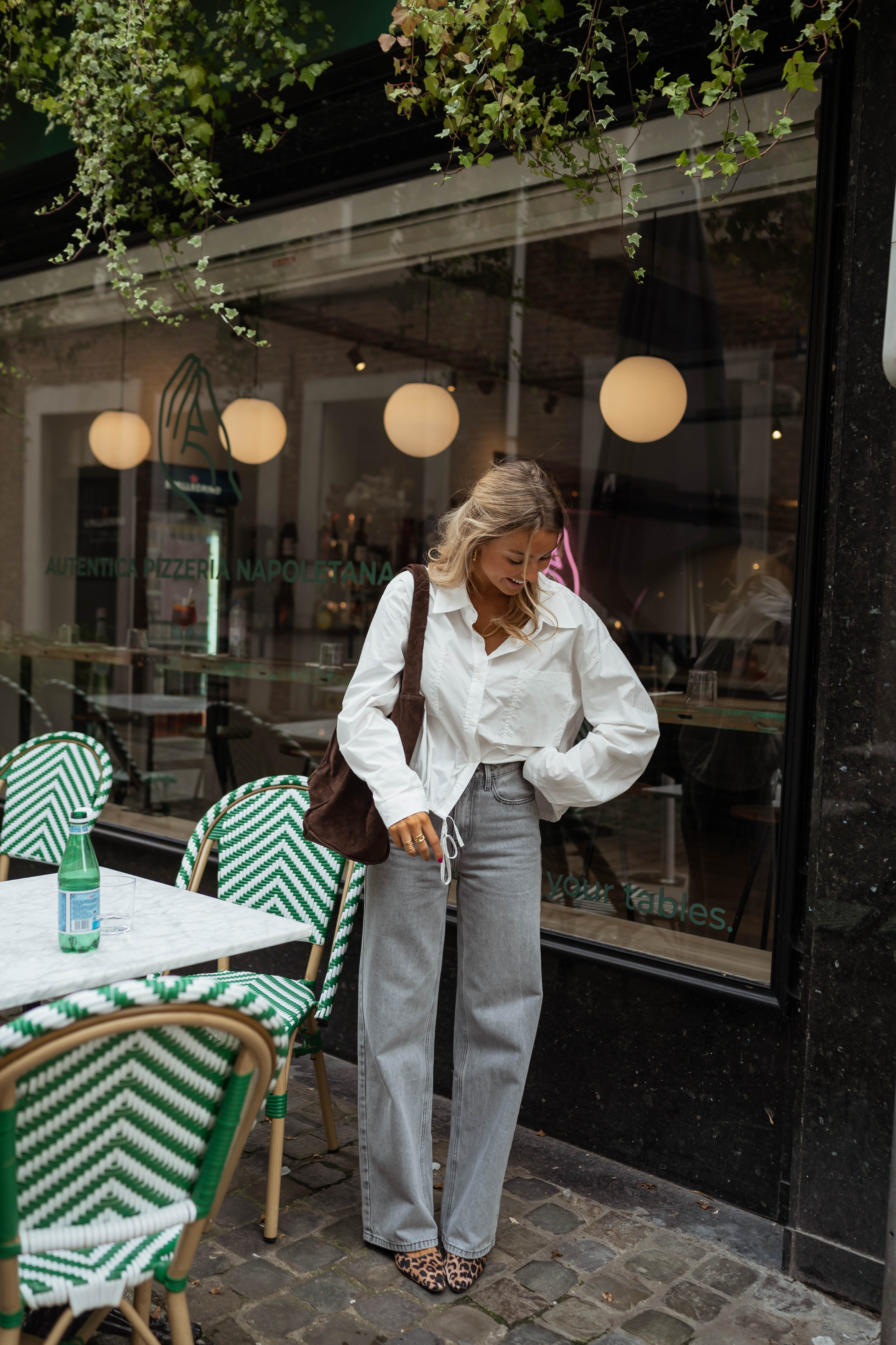 Jackie | Jeans Célestine - hellgrau