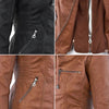 Benedikta | Wetterfeste Damen Lederjacke mit Kapuze