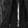 Benedikta | Wetterfeste Damen Lederjacke mit Kapuze