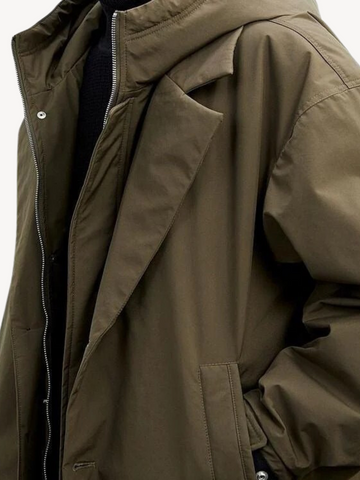 Marcus | Klassischer Trenchcoat mit Kapuze