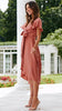 Marina | Sunny Daze Kleid - Gebackene Rose