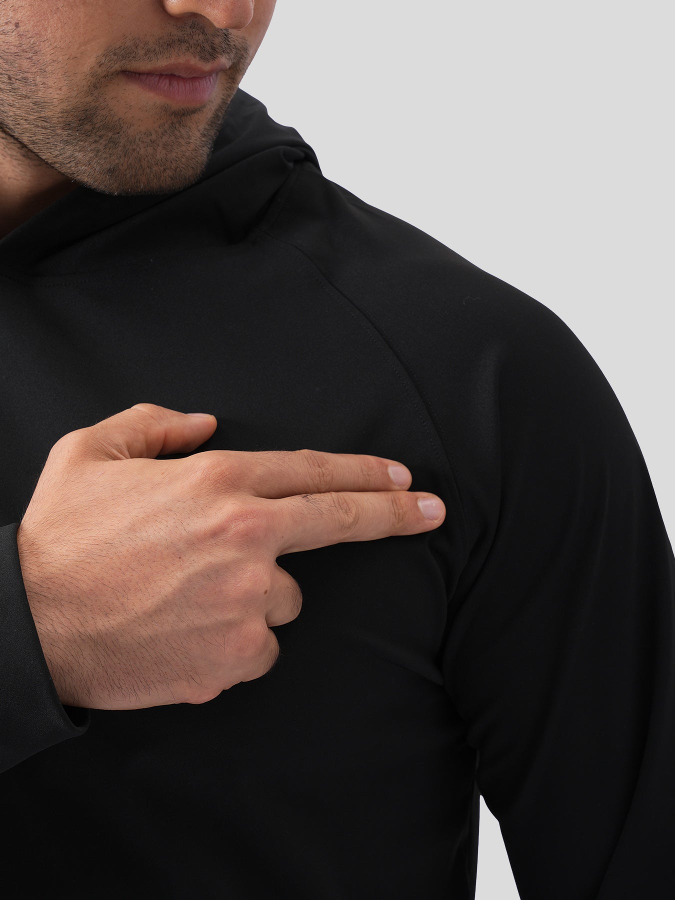 Matias | Smoothblend Kapuzenpullover mit geslitztem Saum