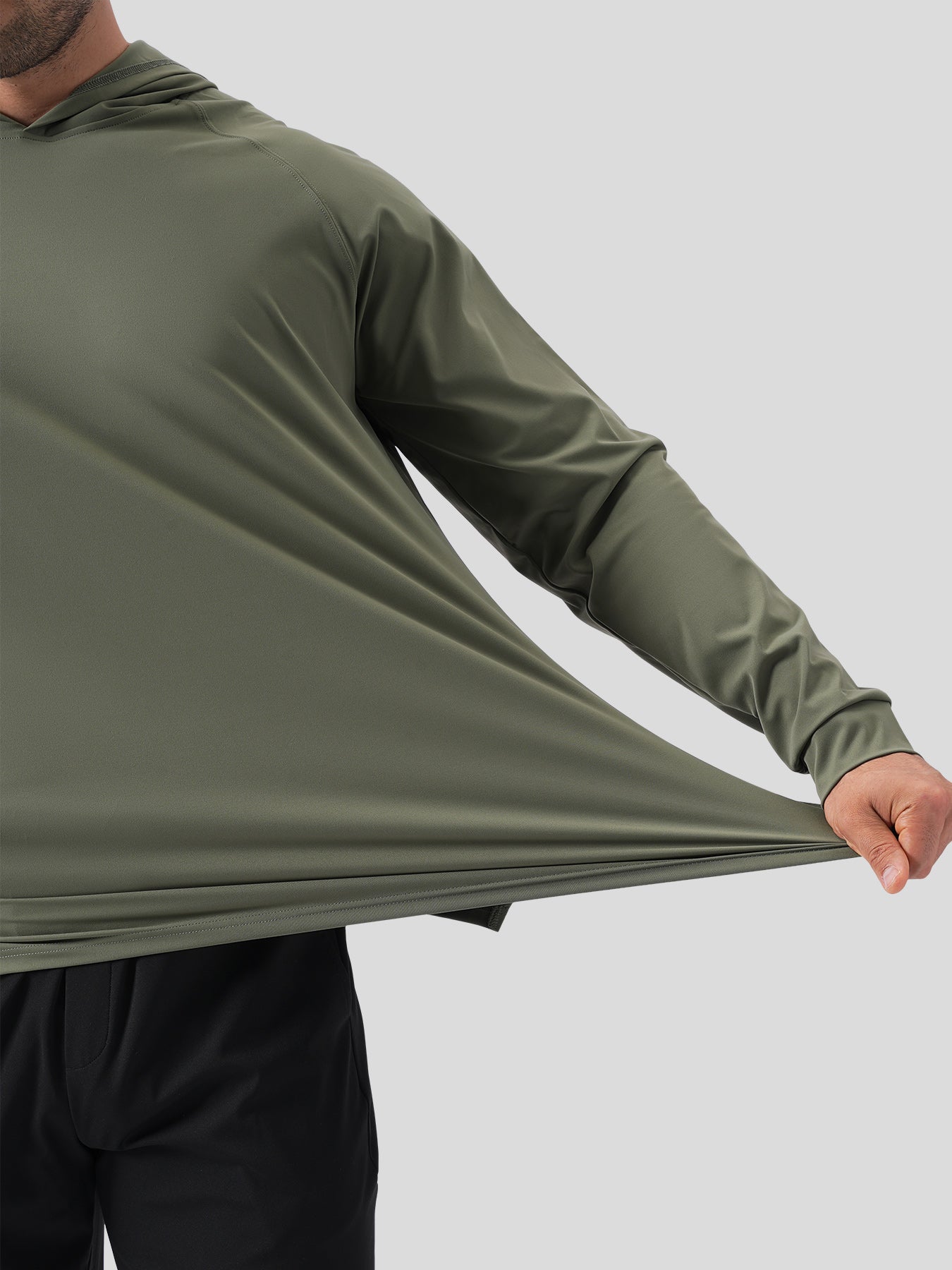 Smoothblend Split Hem Hoodie