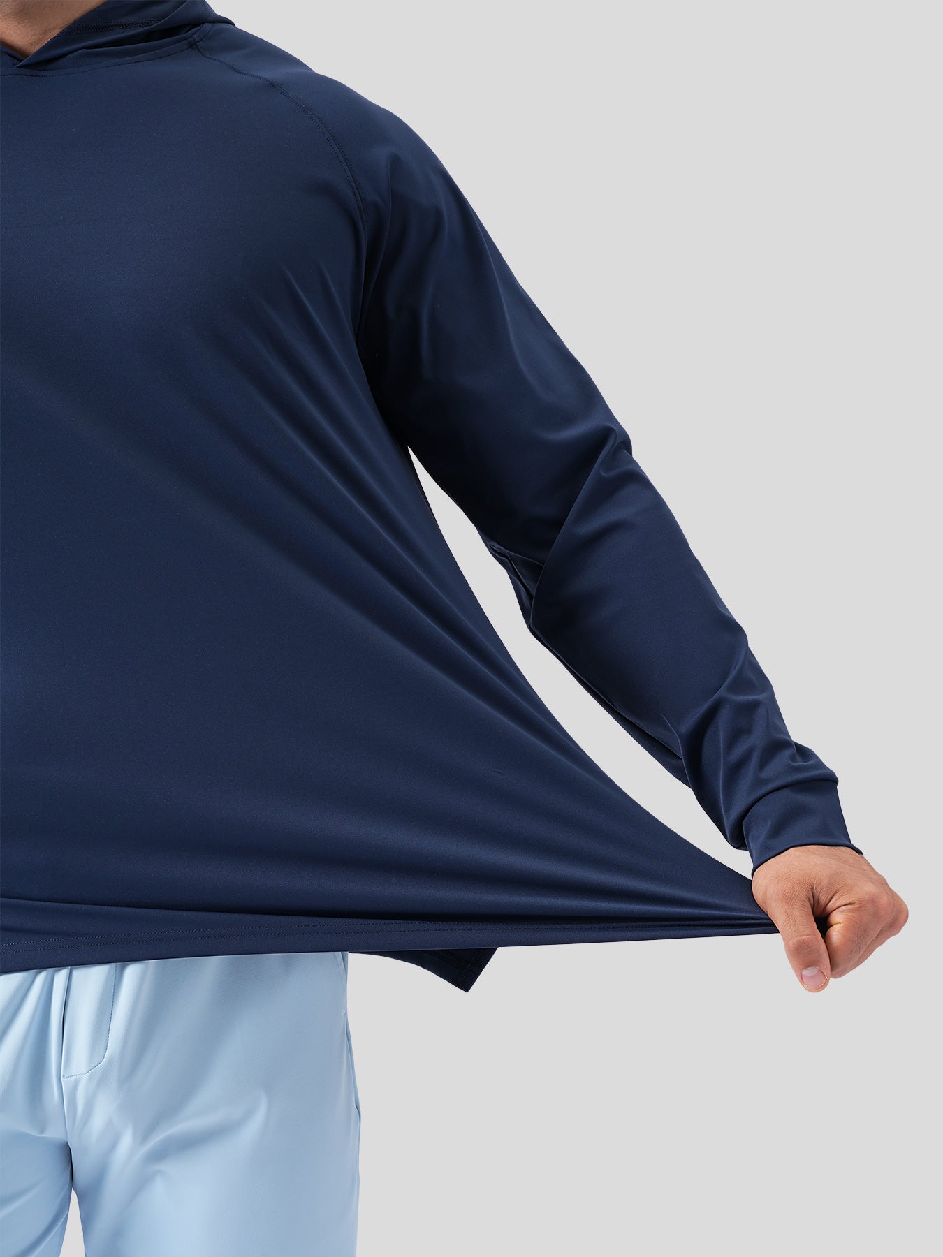 Matias | Smoothblend Kapuzenpullover mit geslitztem Saum