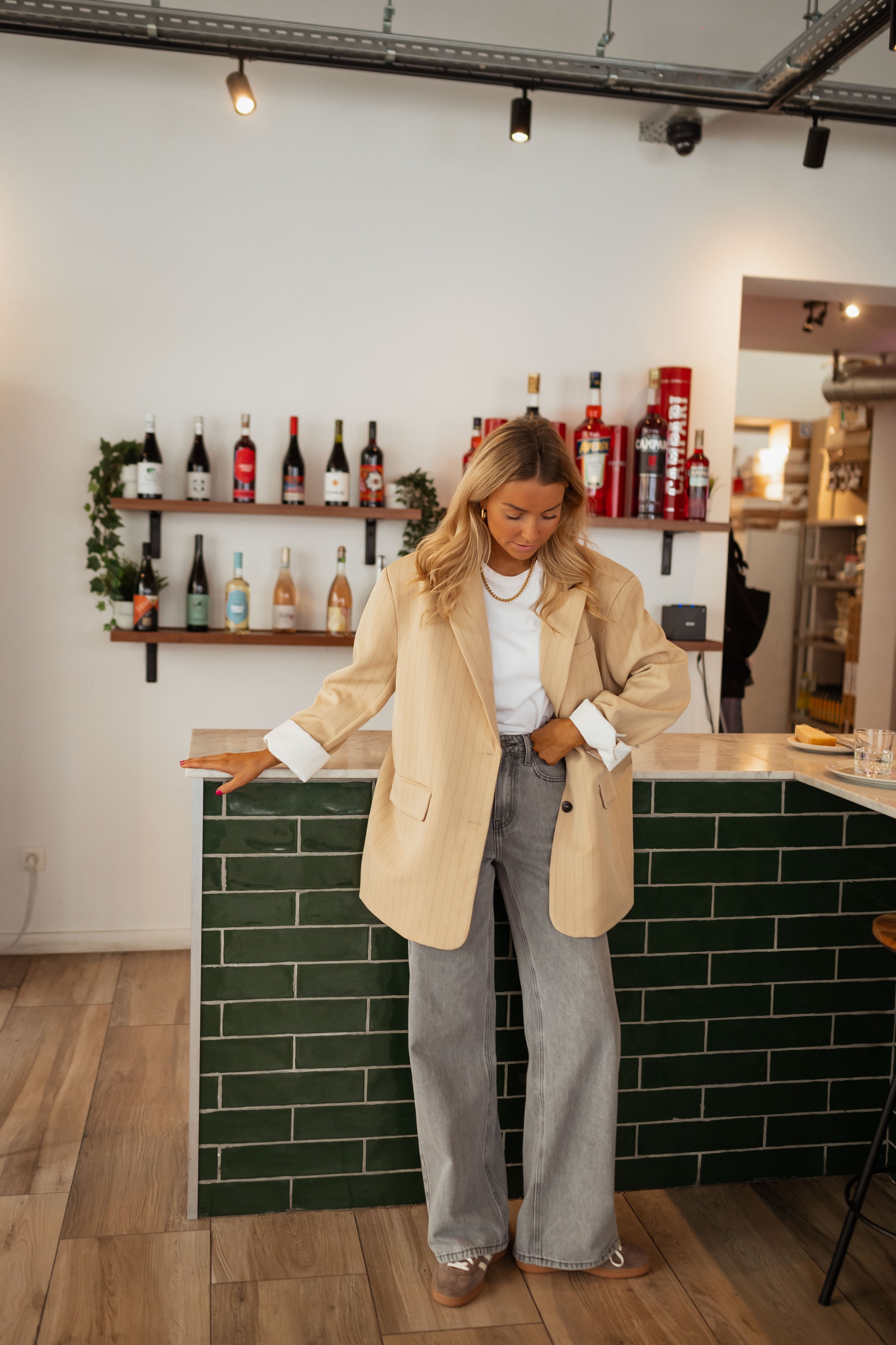 Jackie | Jeans Célestine - hellgrau