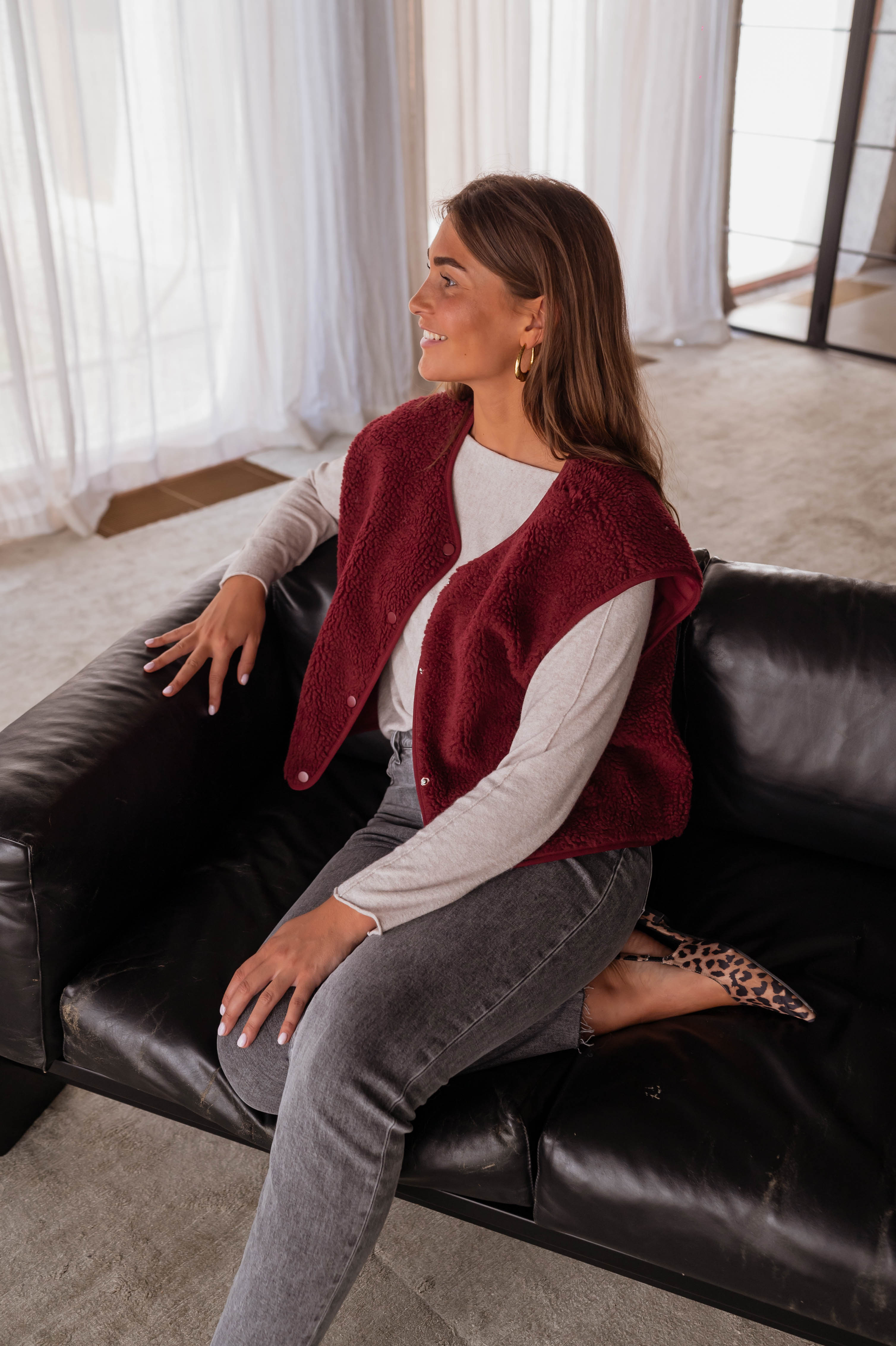 Taoh | Strickweste in Bordeaux