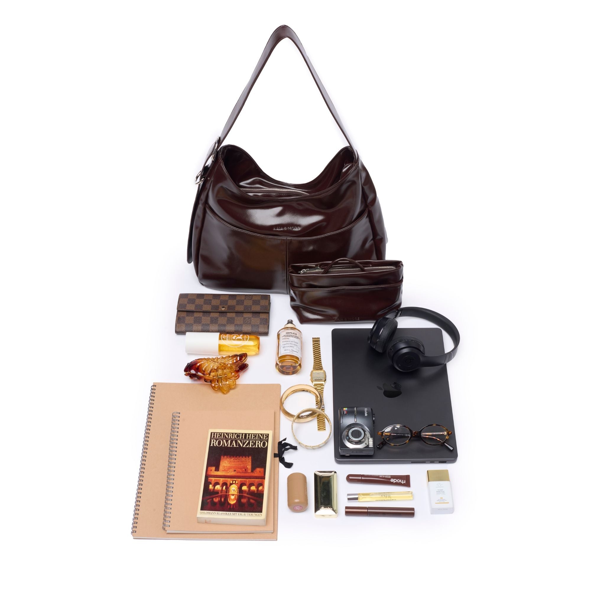 Theodora | Stilvolle Schultertasche - Elegante Umhängetasche für Winteroutfit Frauen