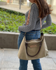 Calvin | Federica Tasche Taupe