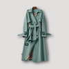 Nova | Trenchcoat mit Karo-Futter und Taillengürtel für den perfekten Winterlook