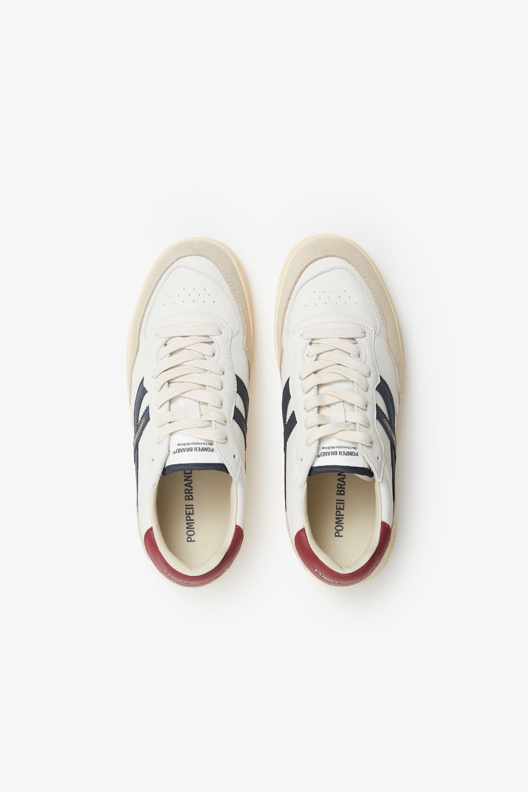 Romeo | ELAN PIPPA LEDER ECRU NAVY KIRSCH