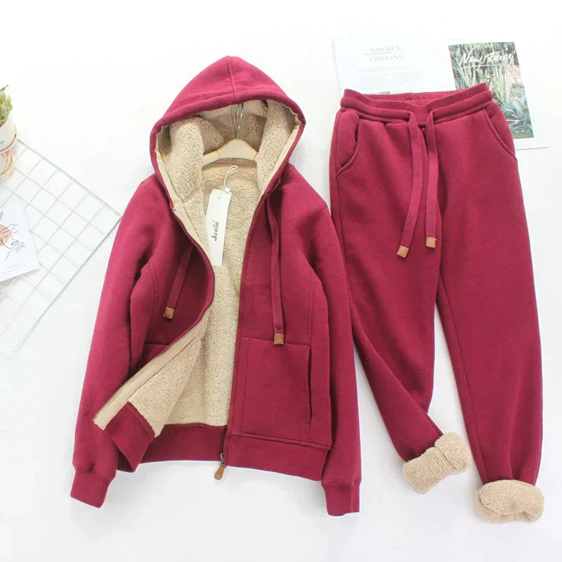 Herbst-Zweiteiler-Kombination für Damen