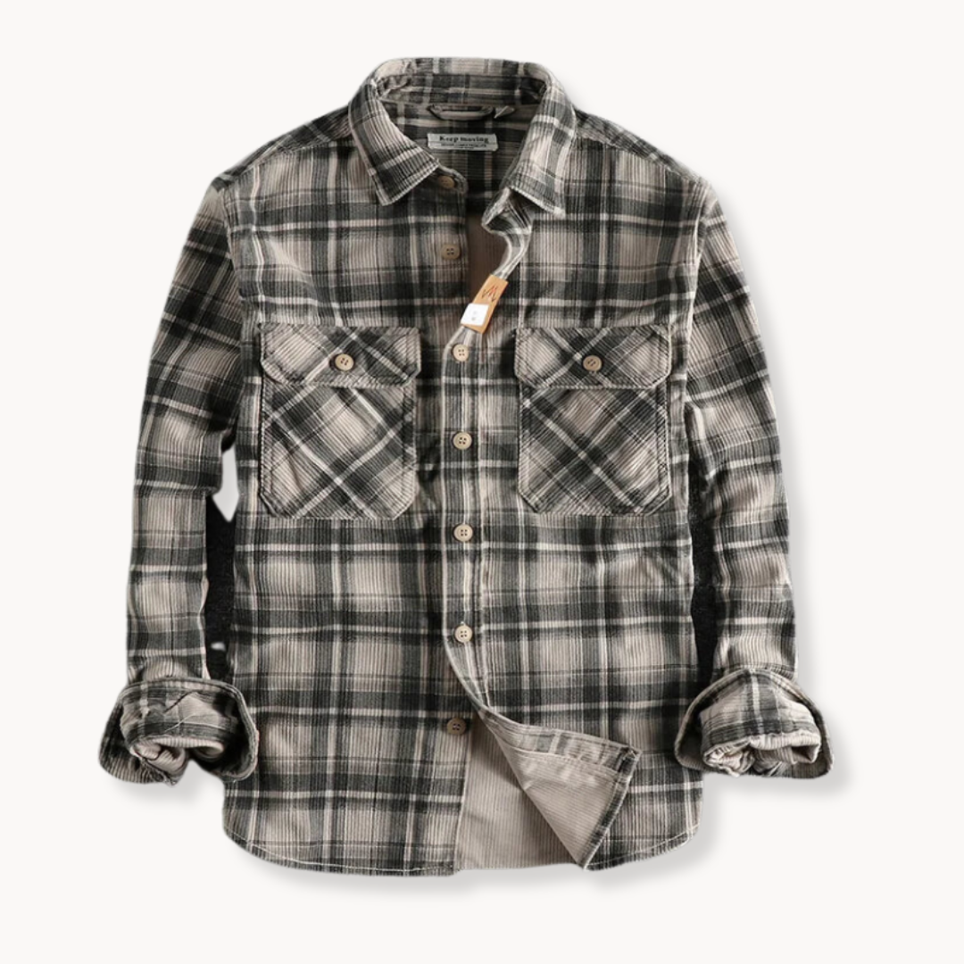 Eitan | Retro-Karo-Kord-Flanell