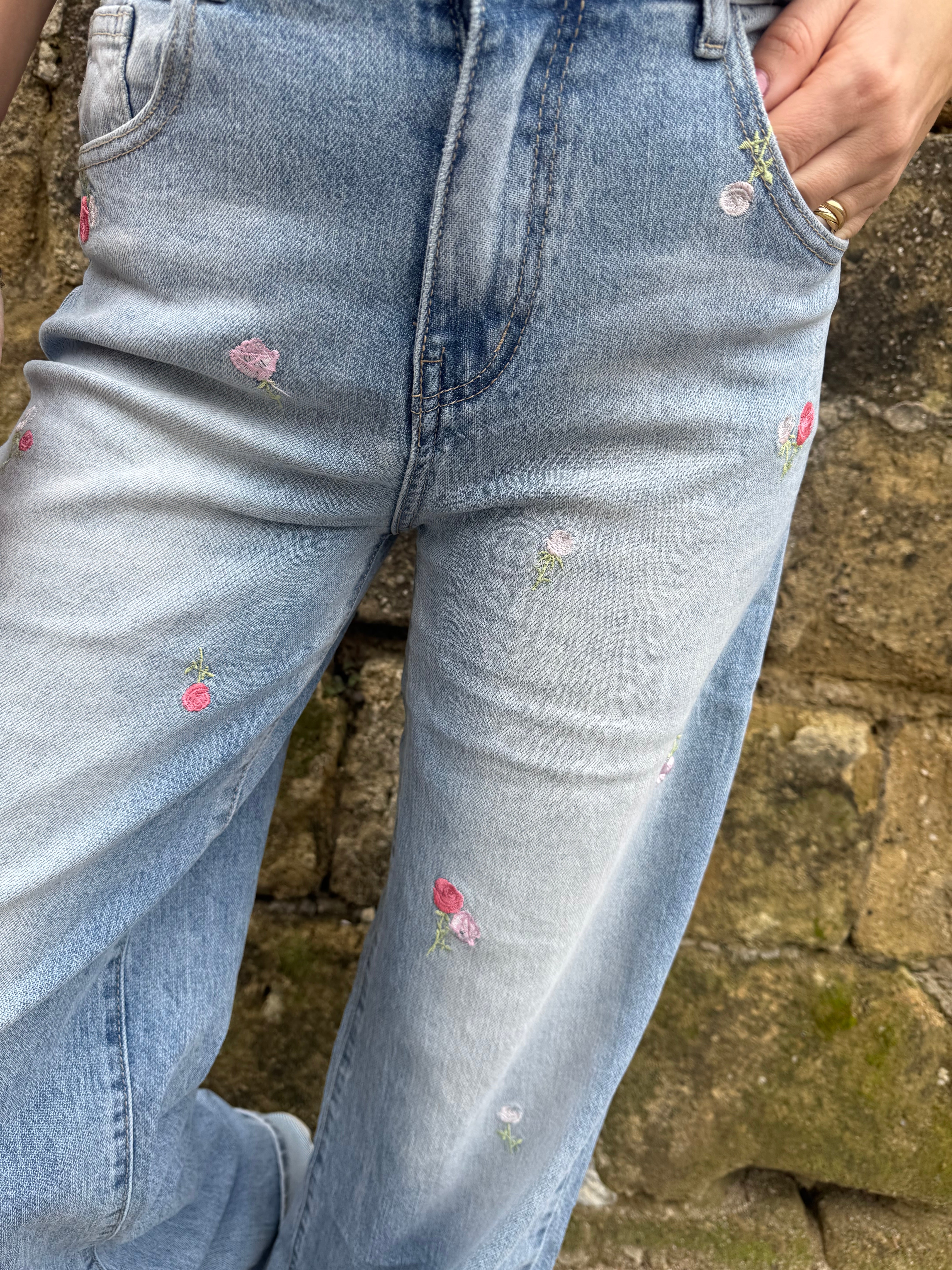 Hochtaillierte | Jeans Stilvolle Eleganz