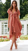 Marina | Sunny Daze Kleid - Gebackene Rose