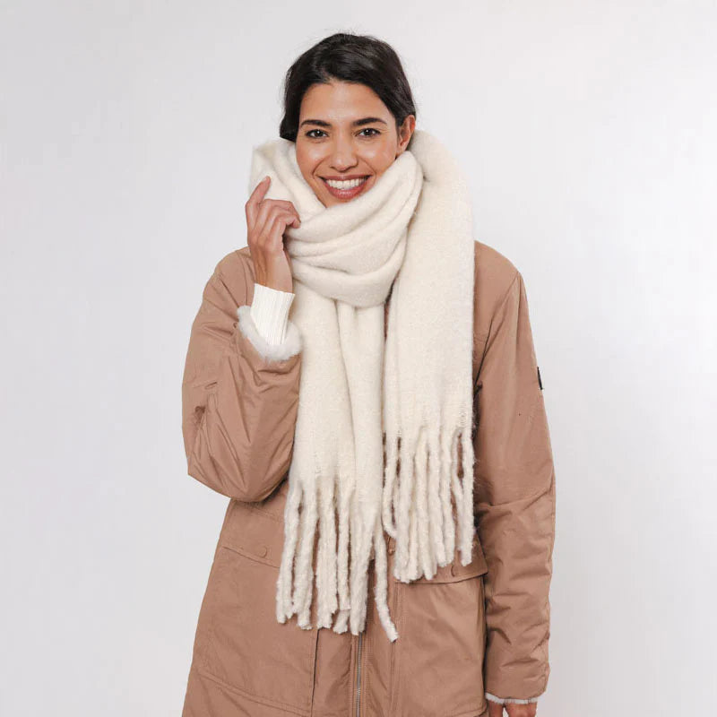 Weicher Winter-Schal in Kaschmir-Optik