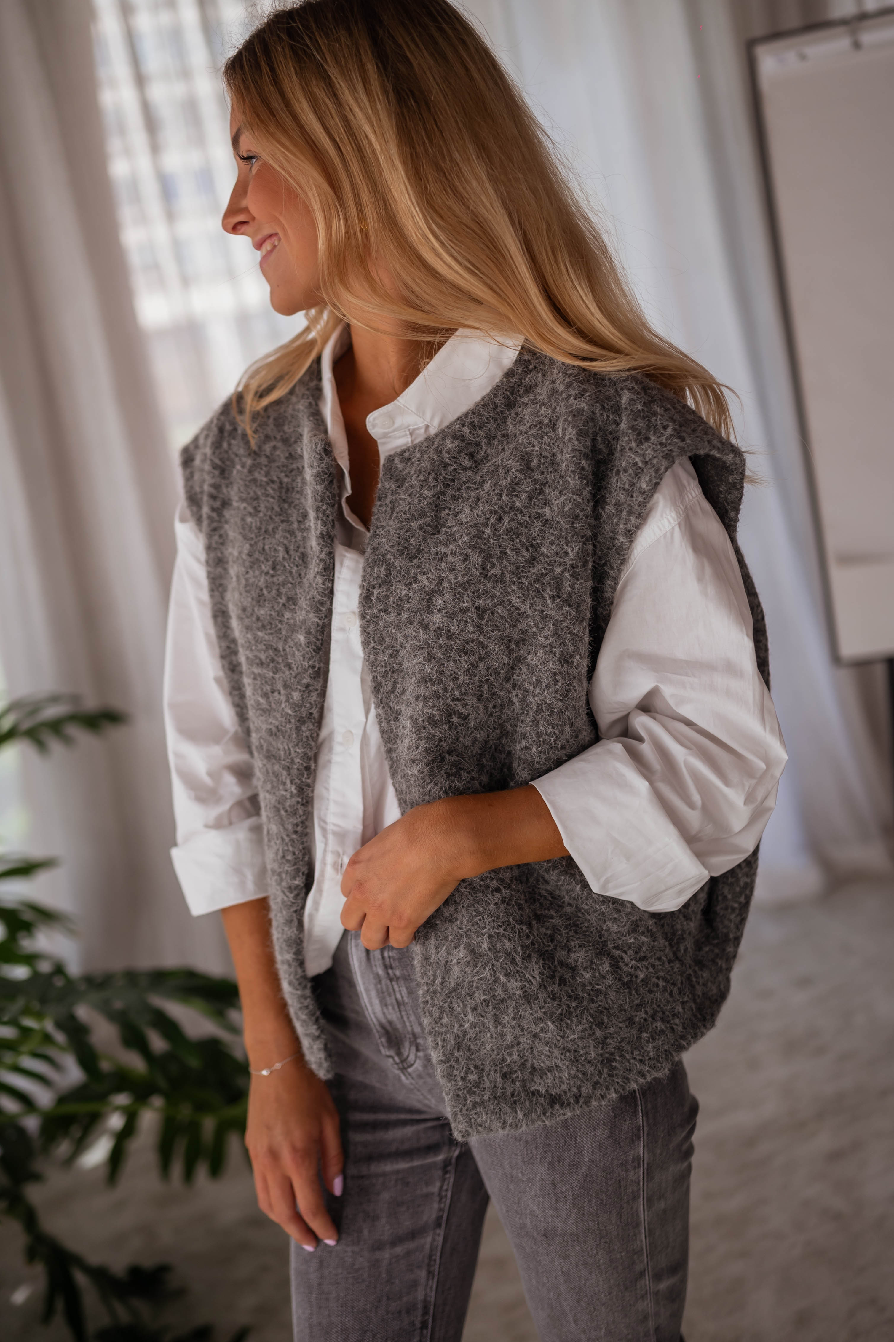 Jagger | Gilet Lander - grau