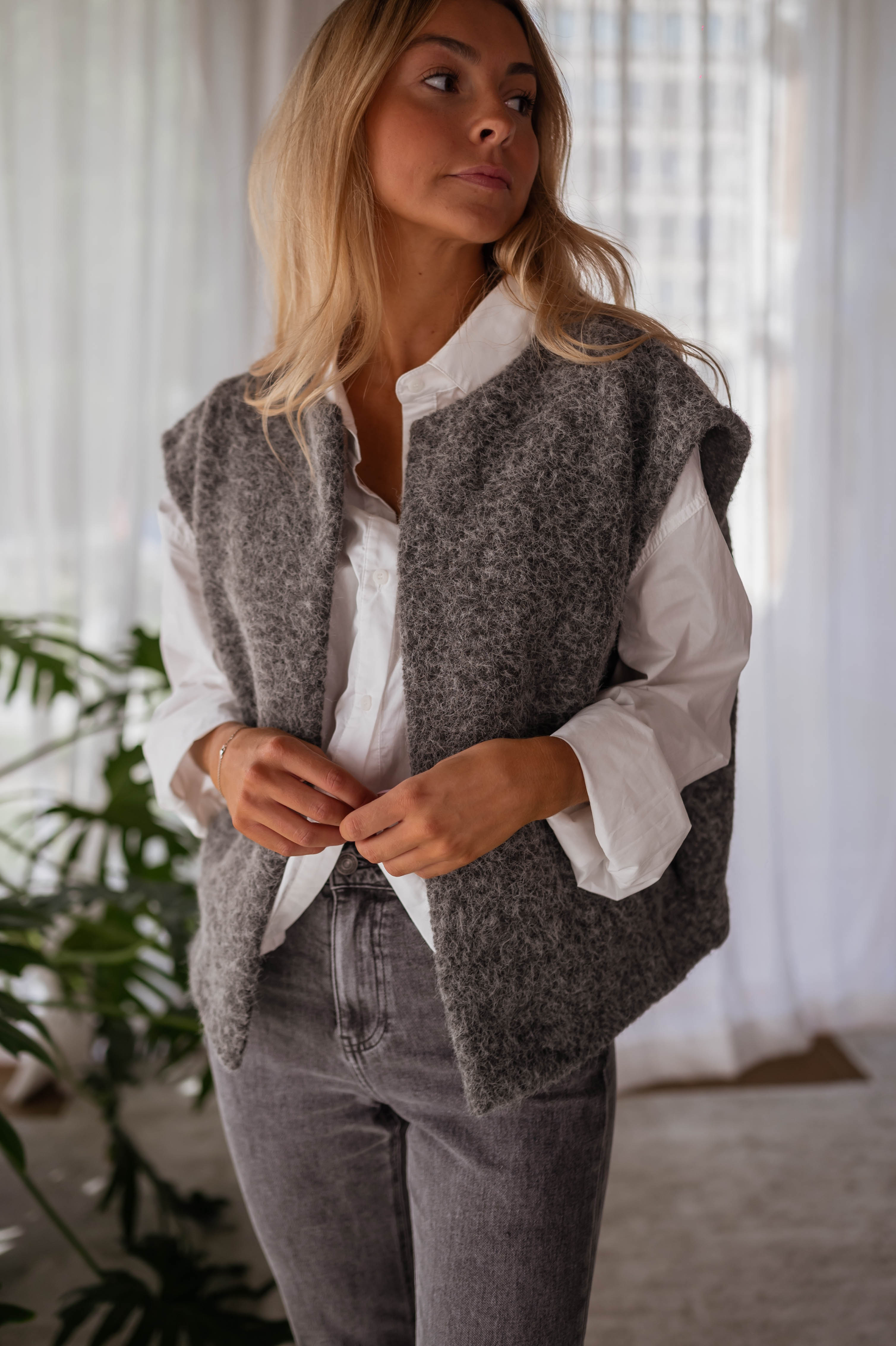 Jagger | Gilet Lander - grau