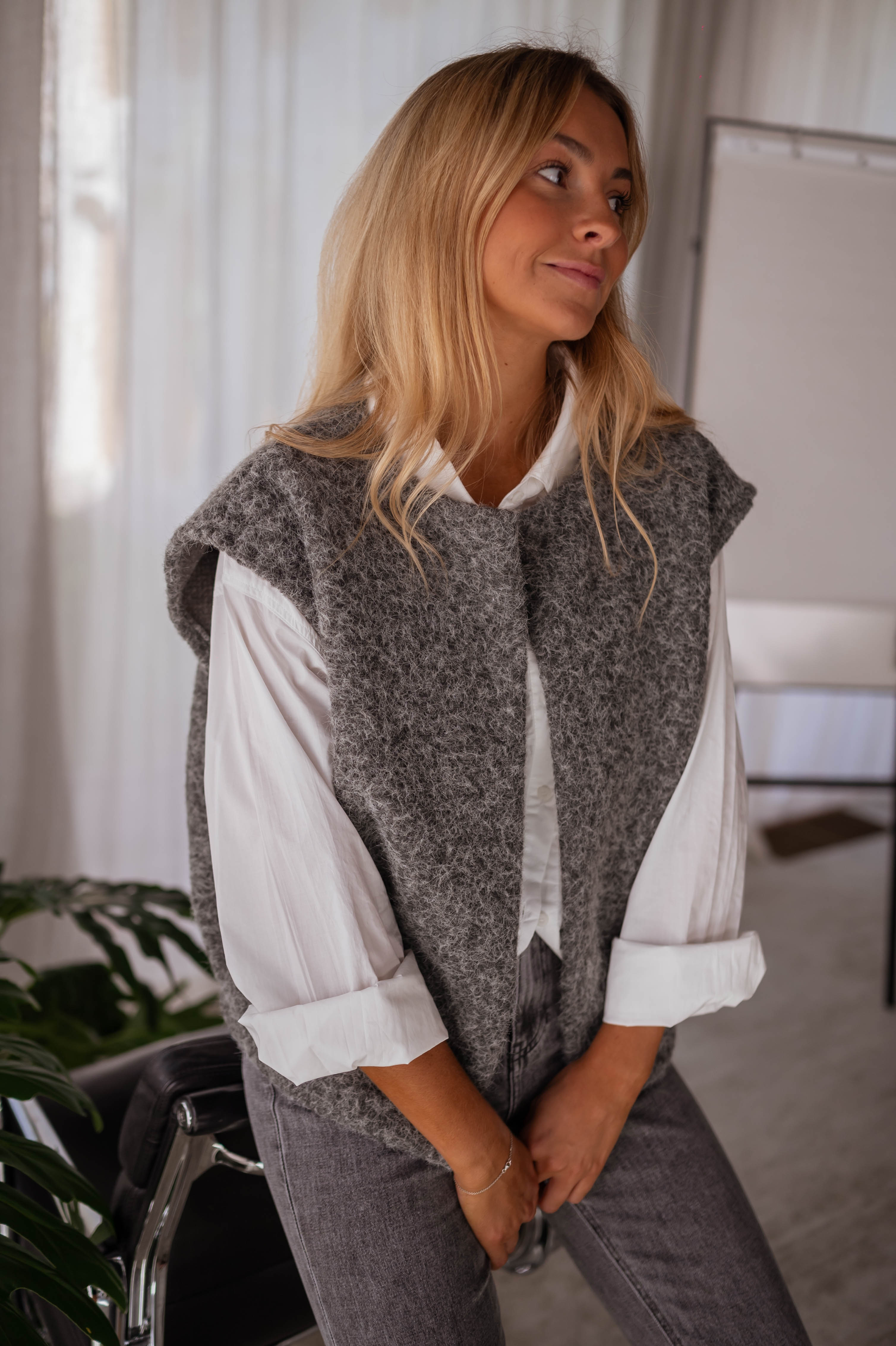 Jagger | Gilet Lander - grau