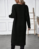 Joslyn | Elegantes Strickkleid mit Stilvollem Voorsplit