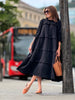 Annemarie | Lauren Schwarz Kleid