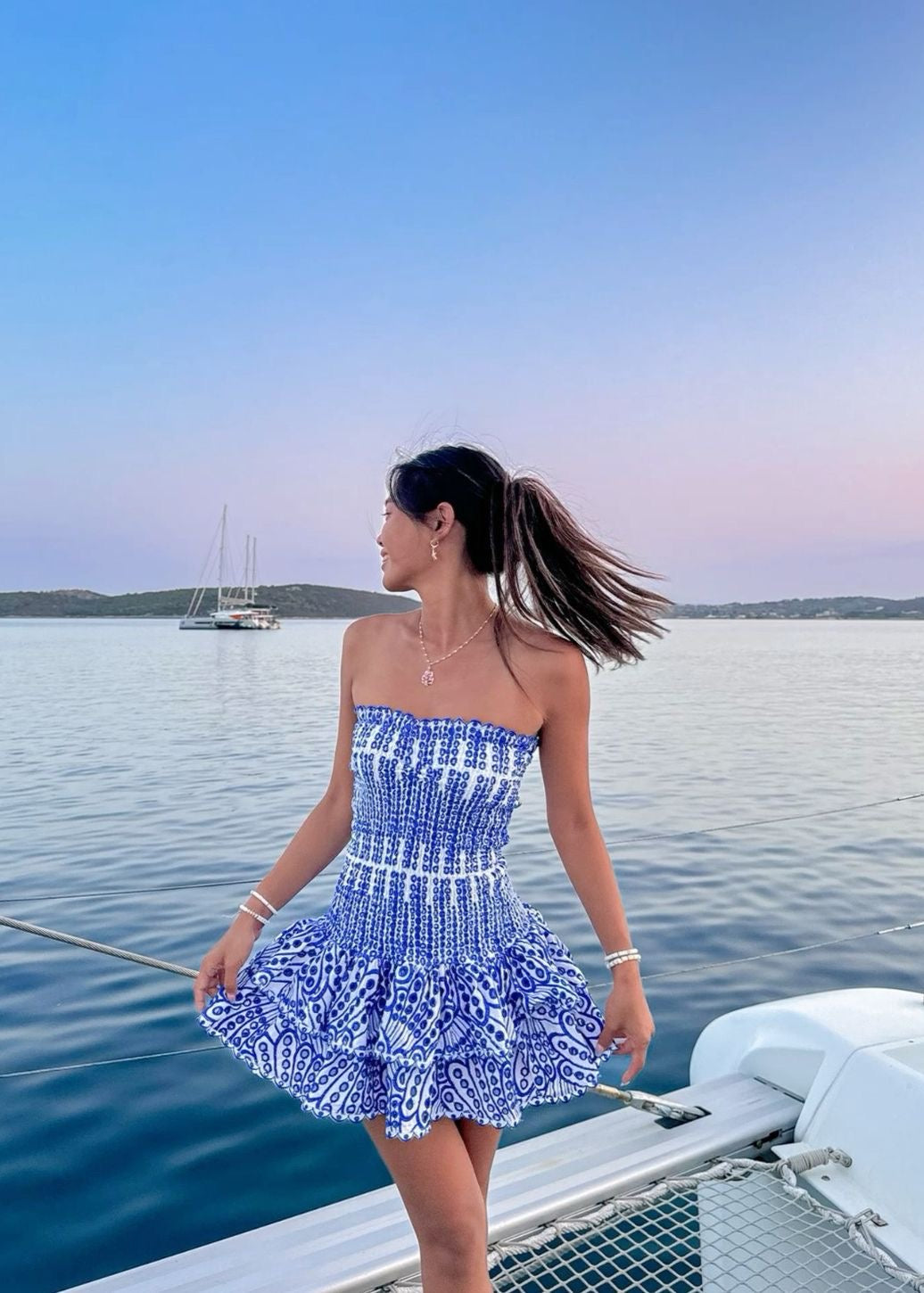 Lina | Stylisches Satin Kleid - Perfektes Glitzer Kleid für Events