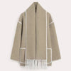 Alessia | Gemütliche Jacke aus Wolle und Baumwolle