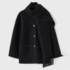 Alessia | Gemütliche Jacke aus Wolle und Baumwolle