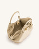 Hana Mini-Tasche aus Wildlederimitat - Aus Weiß