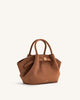 Hana Mini-Tasche aus Wildlederimitat - Braun