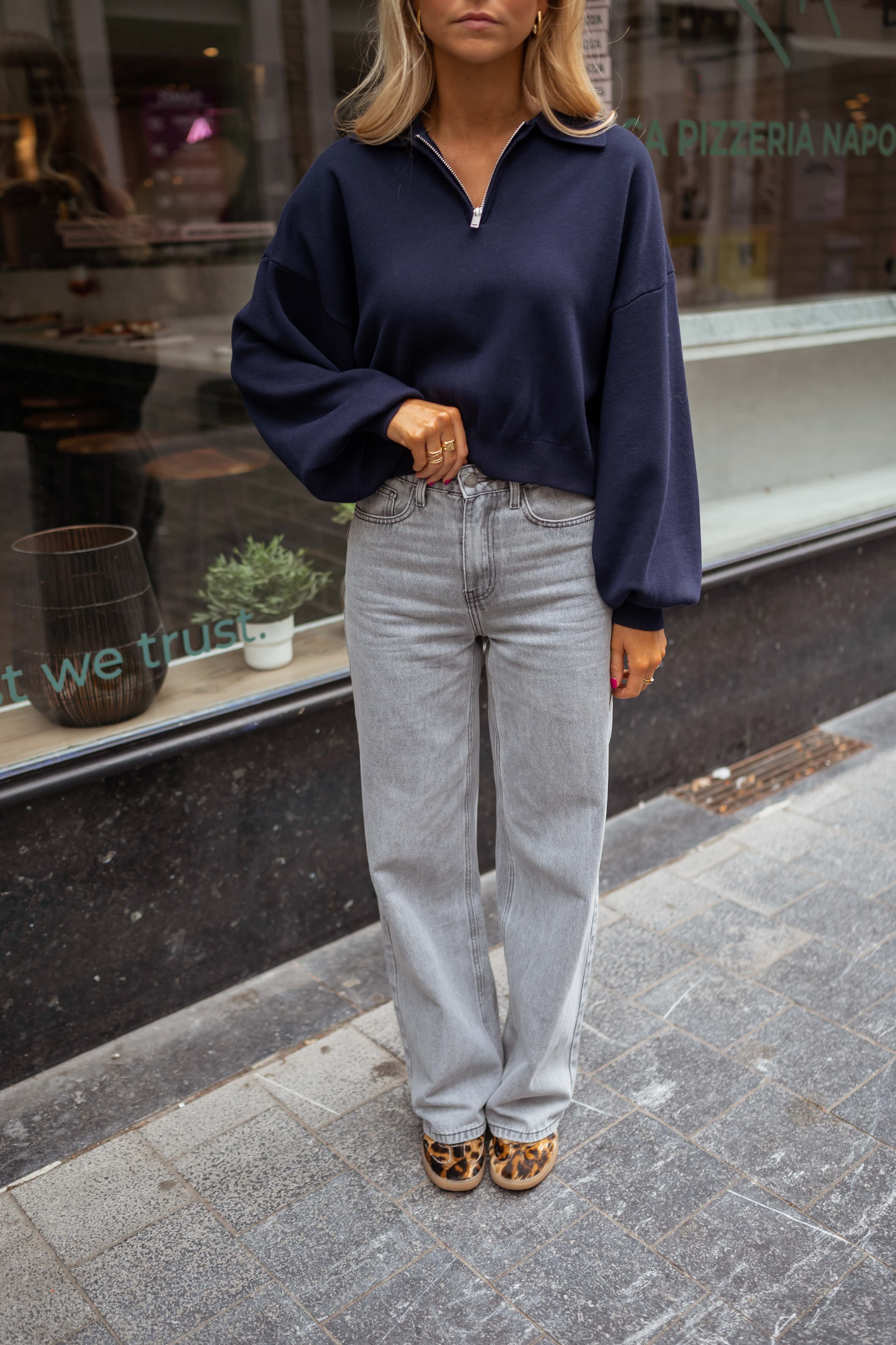 Jackie | Jeans Célestine - hellgrau