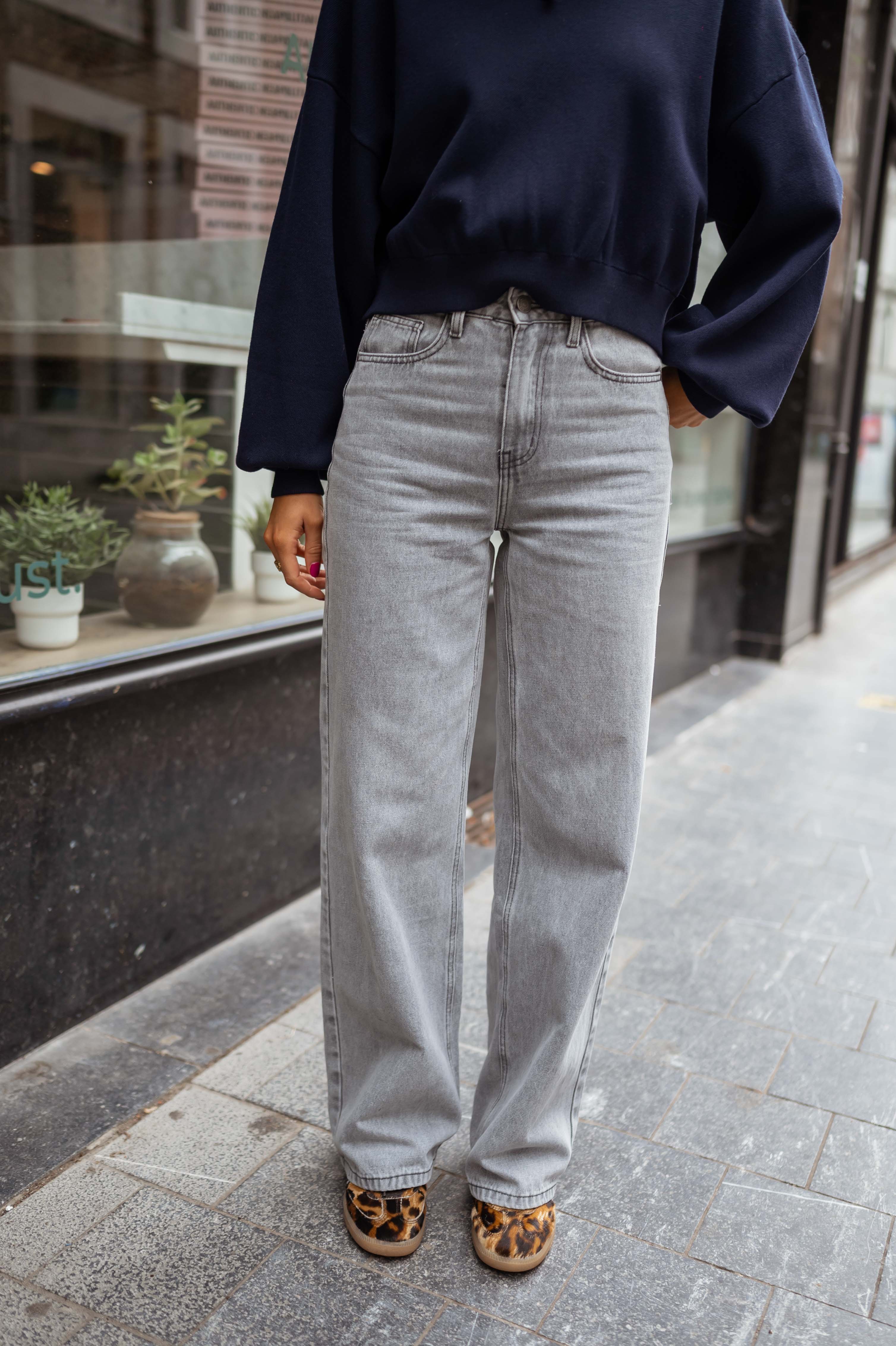 Jackie | Jeans Célestine - hellgrau