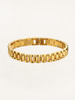 La Belleza - Elegante Gliederarmband 18K-Goldbeschichtung für den Perfekten Look