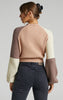 Evelia | Damenpullover mit Farbblock-Design