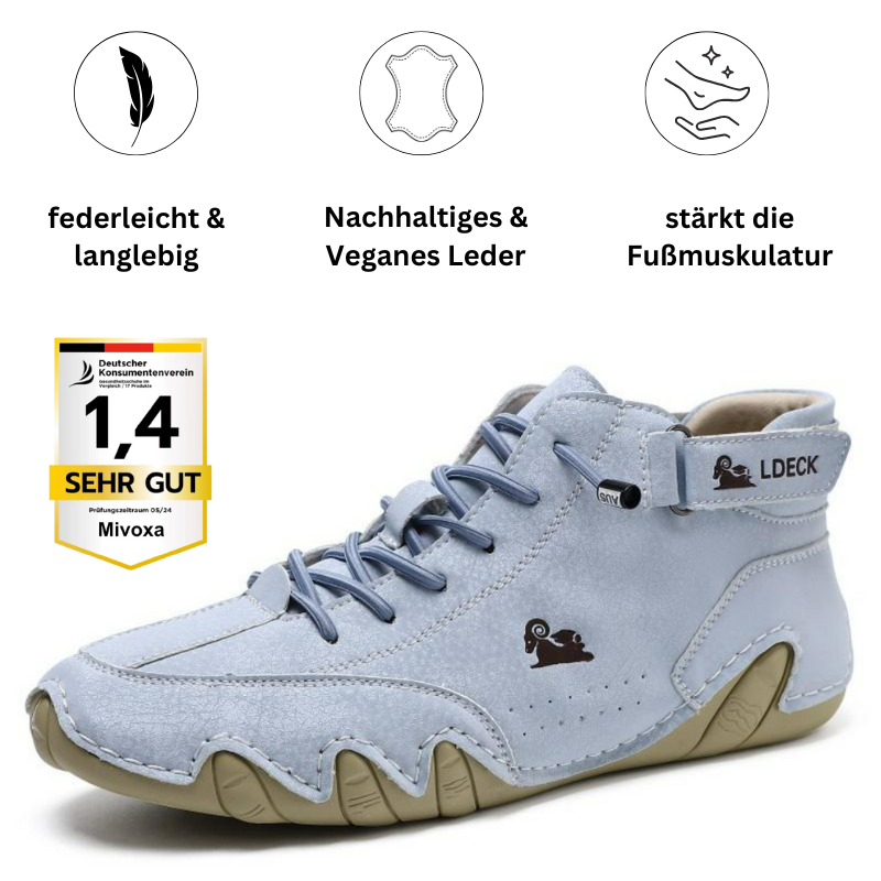 Zola | Ludwig Deck® orthopädische Premium Barfuß-Lederschuhe