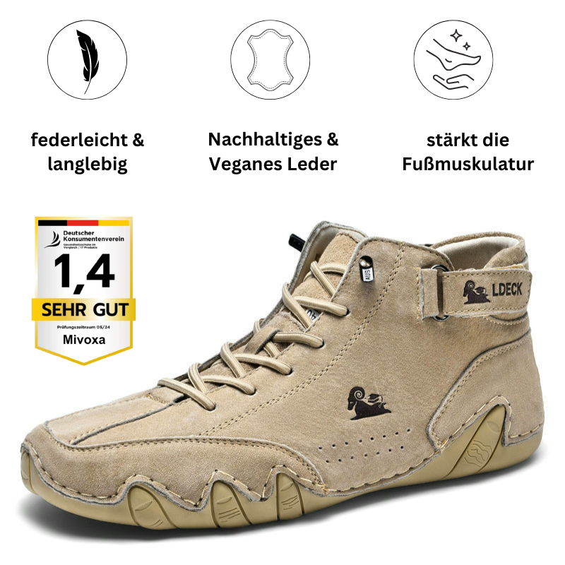 Aisha | Ludwig Deck® orthopädische Premium Barfuß-Lederschuhe