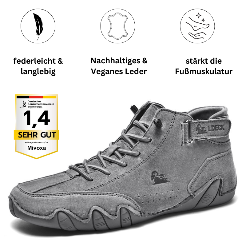 Zola | Ludwig Deck® orthopädische Premium Barfuß-Lederschuhe