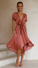 Marina | Sunny Daze Kleid - Gebackene Rose