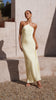 Samantha | Chiara Maxikleid - Gelb