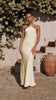 Samantha | Chiara Maxikleid - Gelb