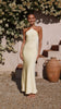 Samantha | Chiara Maxikleid - Gelb