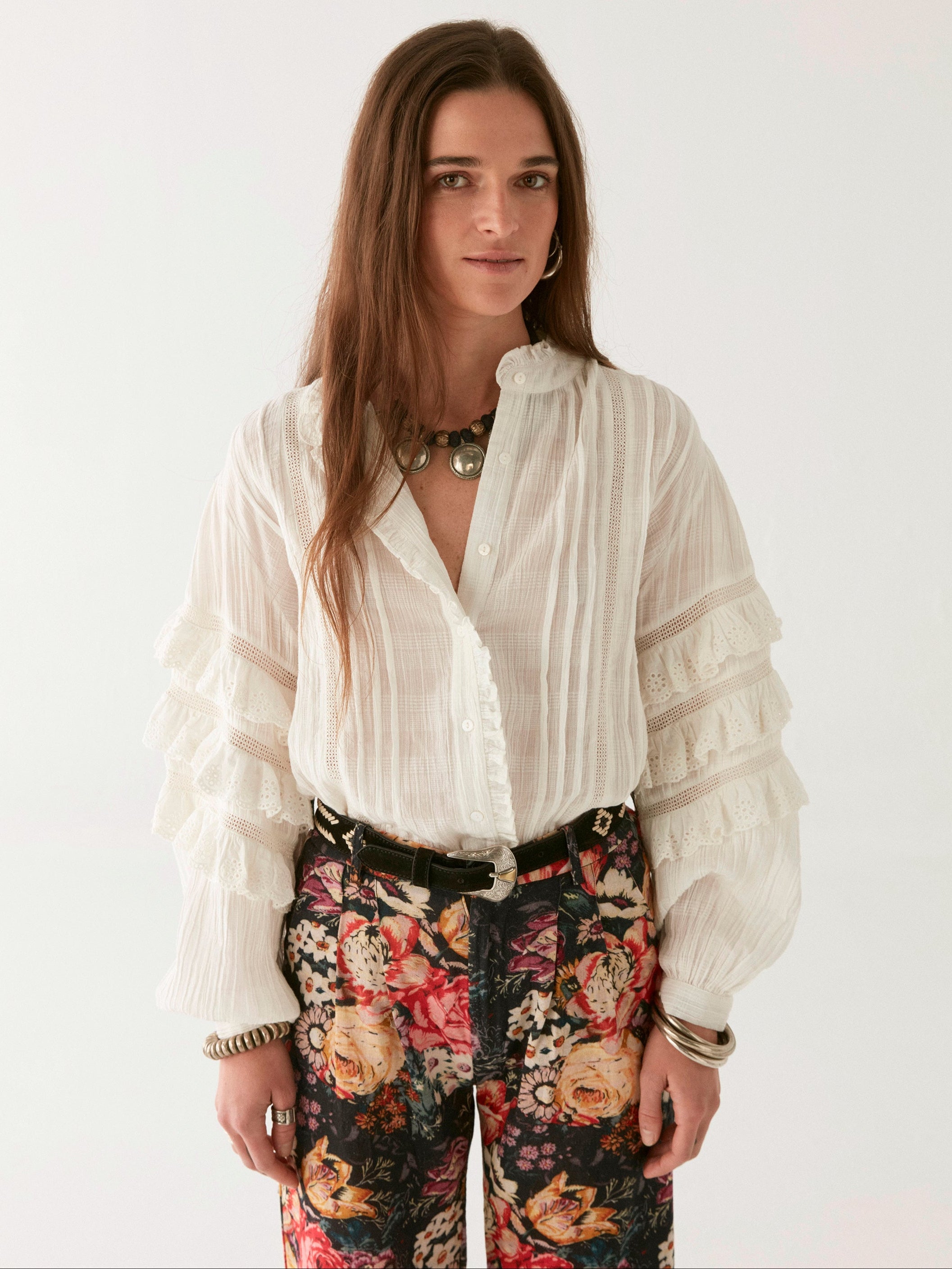 Roslyn | Lolo Pant - Mustique Canterbury