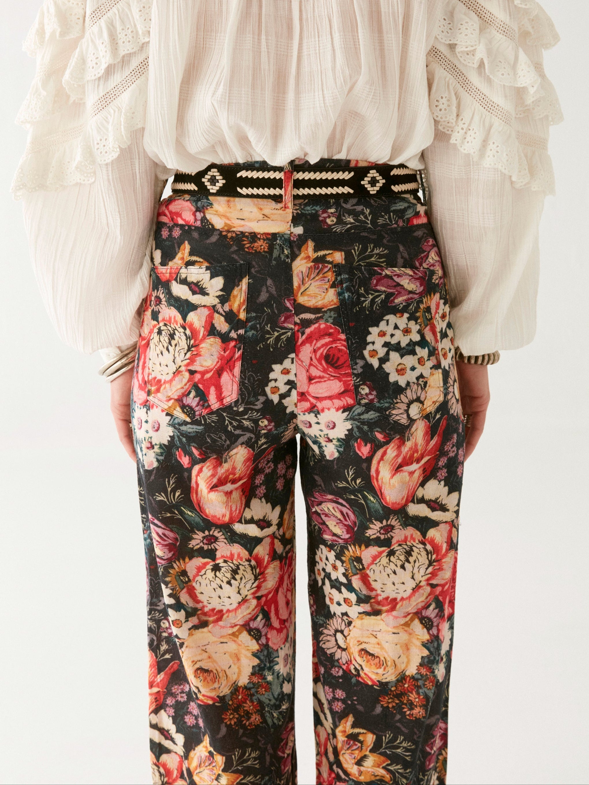 Roslyn | Lolo Pant - Mustique Canterbury